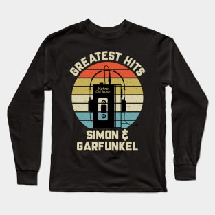 Greatest Hits Simon & Garfunkel Long Sleeve T-Shirt